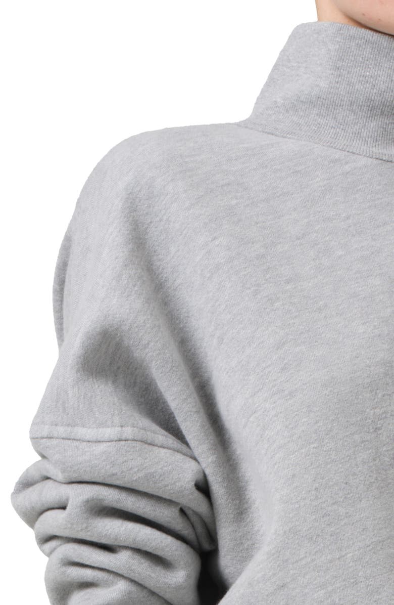 Citizens of Humanity Cara Turtleneck Cotton Blend Sweatshirt, Alternate, color,