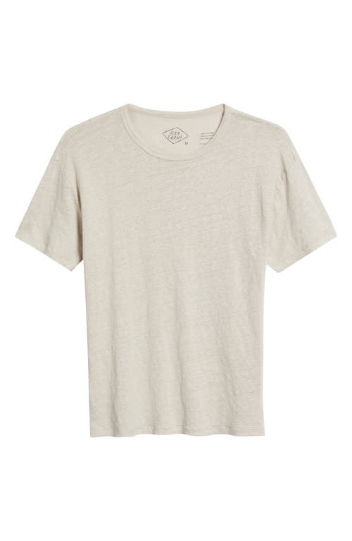 Alex Crane  Sun Linen T-shirt In Bone