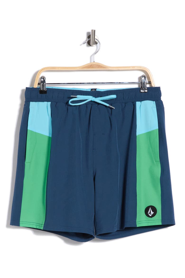EW 17 Swim Trunks, Alternate, color, DEEP BLUE