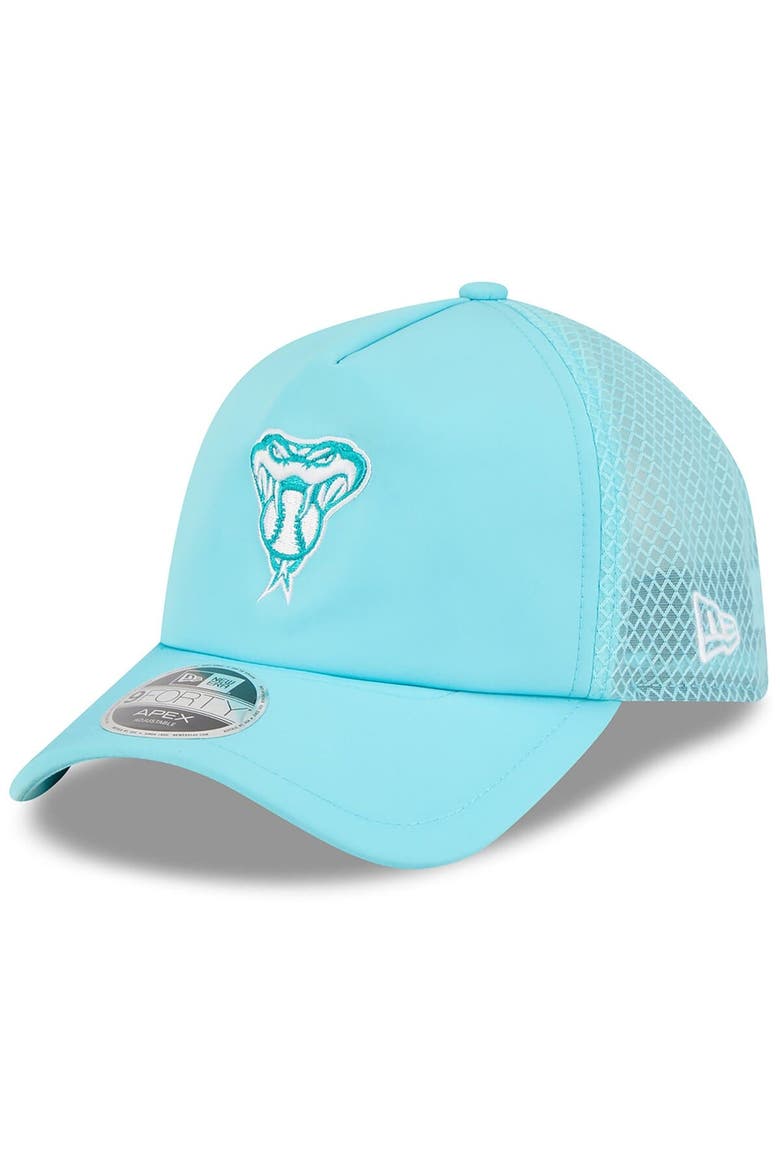 Men's New Era Teal Arizona Diamondbacks 2026 Batting Practice Alternate Apex 9FORTY Adjustable Hat, Main, color, Teal