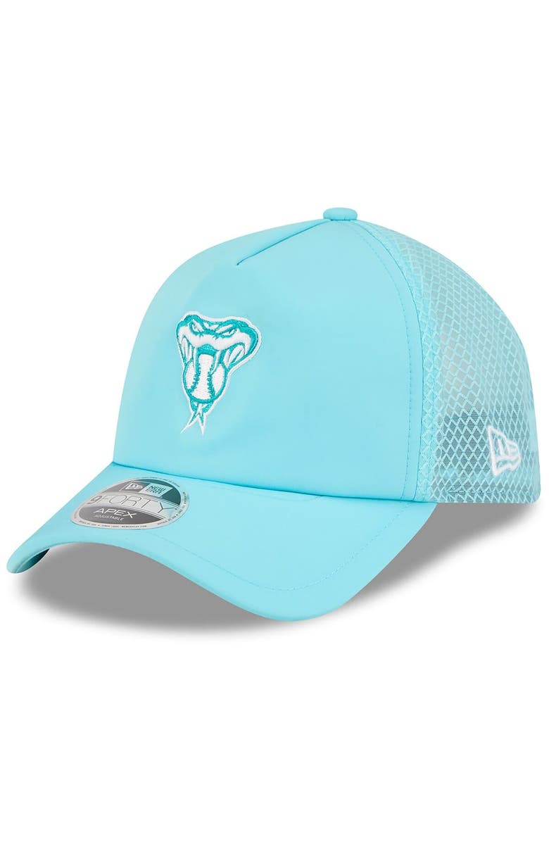 New Era Men's New Era Teal Arizona Diamondbacks 2026 Batting Practice Alternate Apex 9FORTY Adjustable Hat, Main, color, Teal