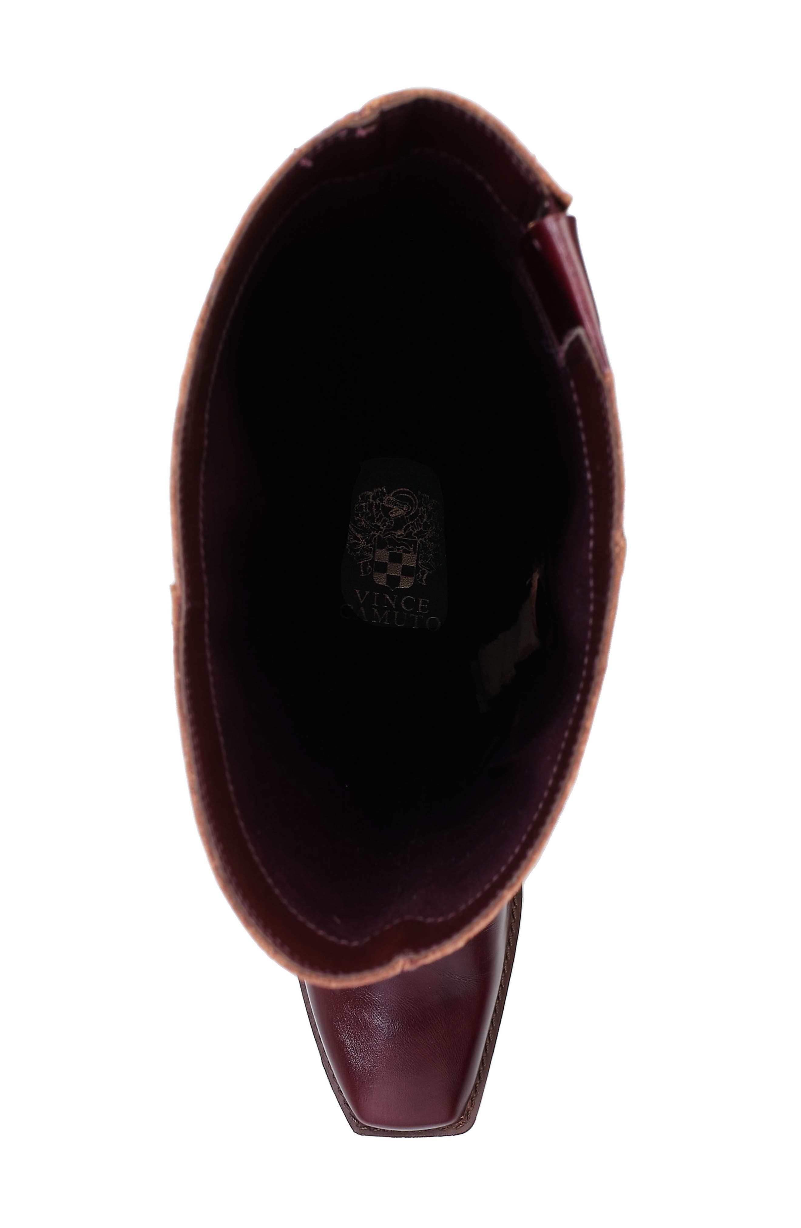 Vince Camuto Sangeti Knee High Boot, Alternate, color, Dark Mahogany