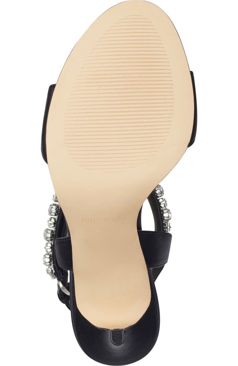 Nine West Madison Crystal Embellished Sandal, Alternate, color,
