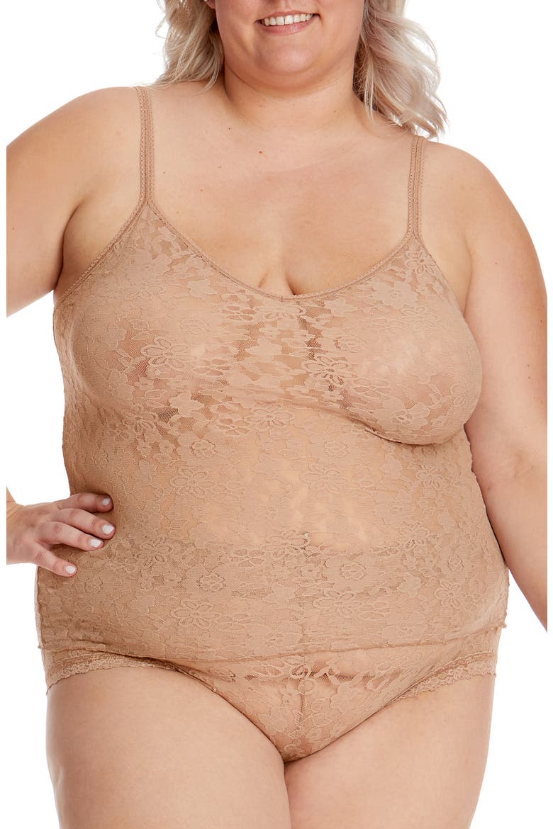 Daily Lace™ Lace Camisole, Main, color, TAUPE