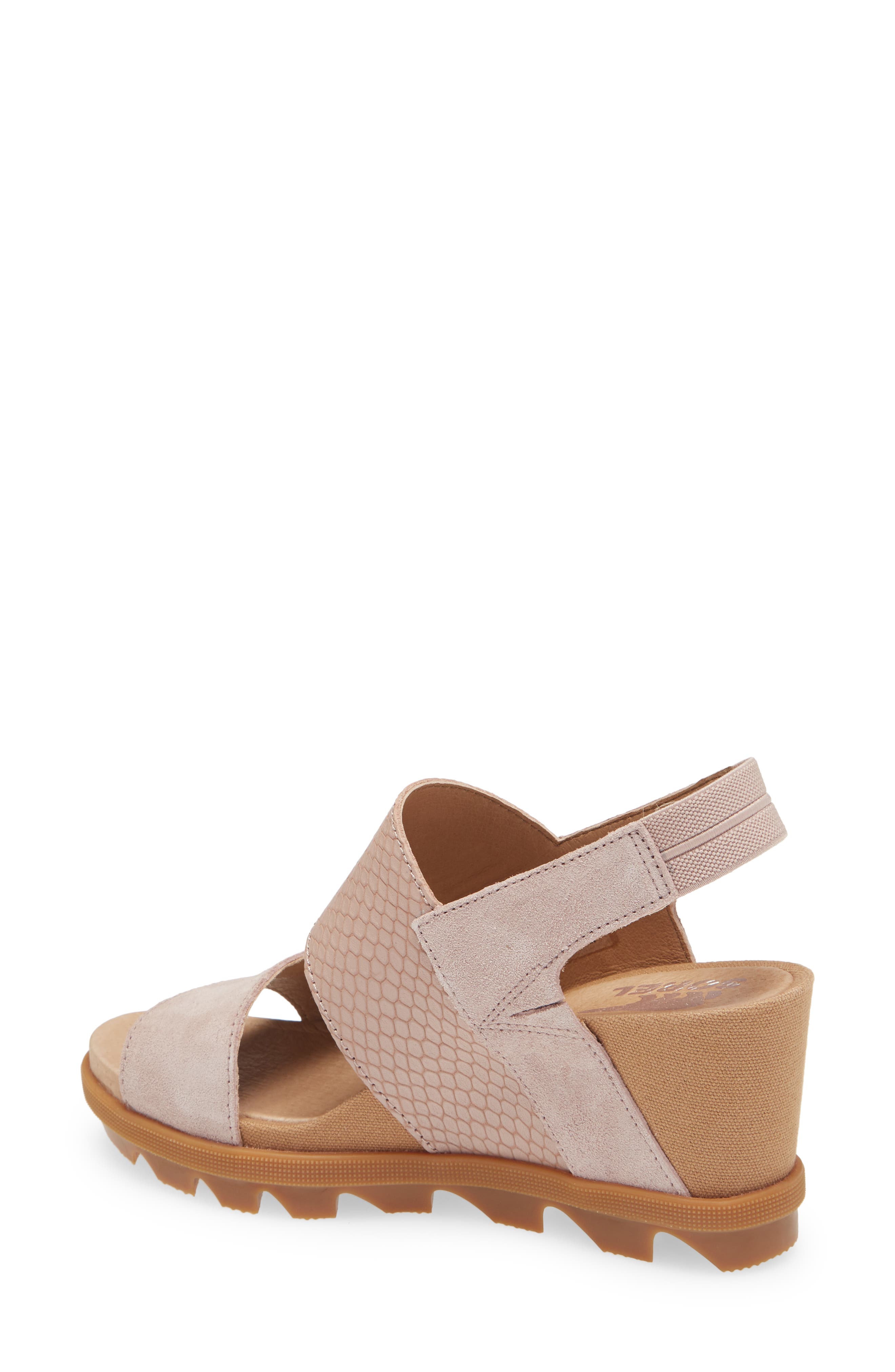 Joanie II Slingback Wedge Sandal, Alternate, color, MAUVE VAPOR