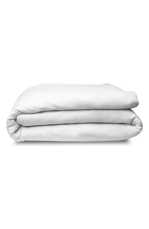 400 Thread Count CrispCool Organic Cotton Percale Duvet Cover