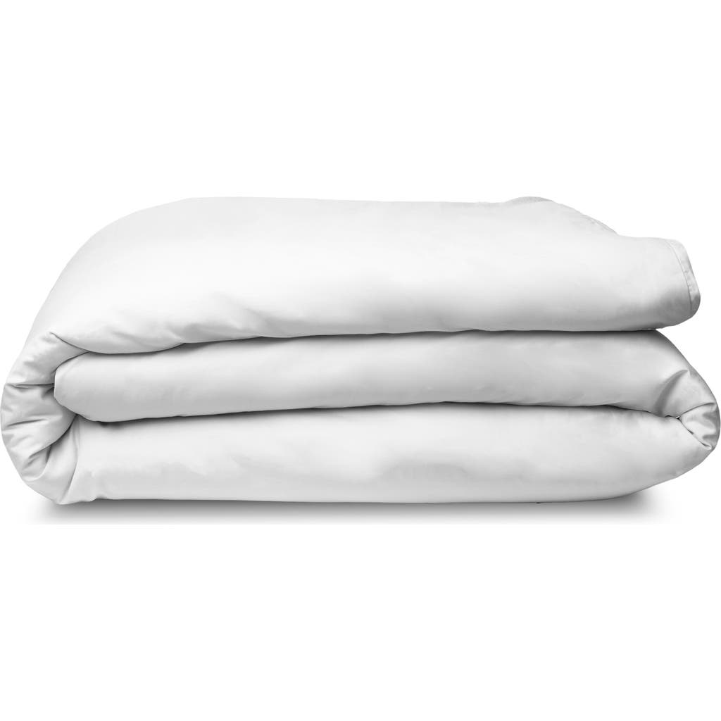 Sijo 400 Thread Count CrispCool Organic Cotton Percale Duvet Cover in Snow  product