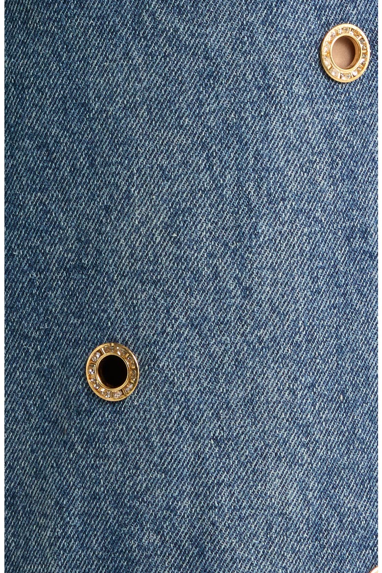 Lyndz Low Rise Wide Leg Jeans, Alternate, color, GOLD TINT WASH