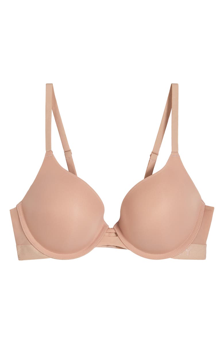 DKNY 2-Pack Micro Logo Band Lift Bras, Alternate, color, Sand/ Fresh