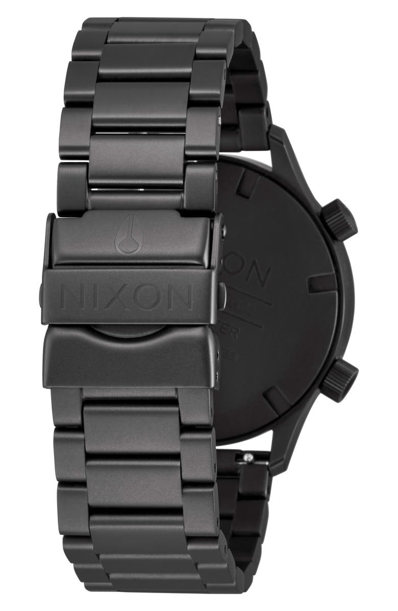 Nixon Drifter 40 Watch, 40mm, Alternate, color, Gunmetal / Kobu Green