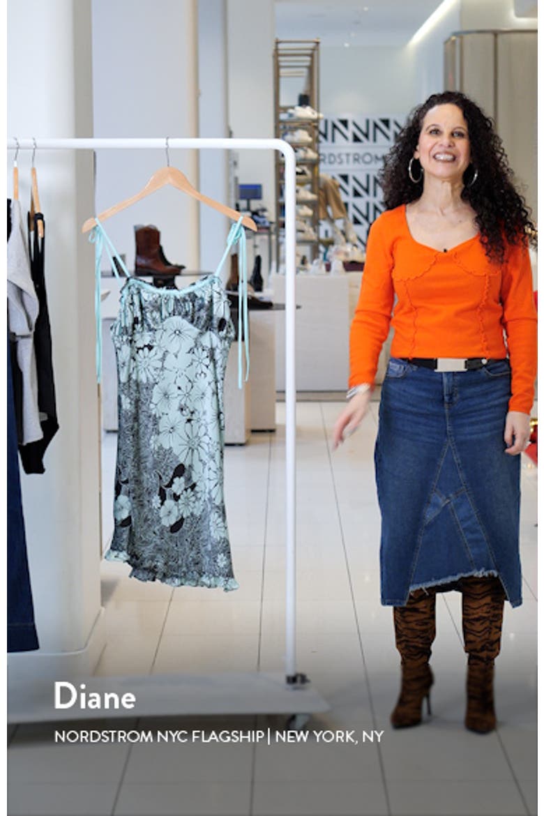 Retro Daisy Asymmetric Slipdress video