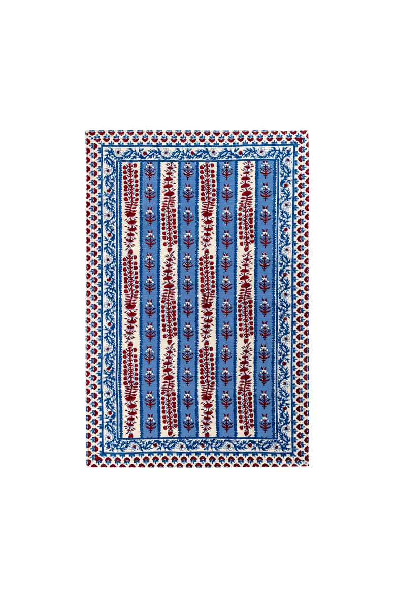 Provence Avignon Tea Towels, Alternate, color, Red/Blue 20" x 30"