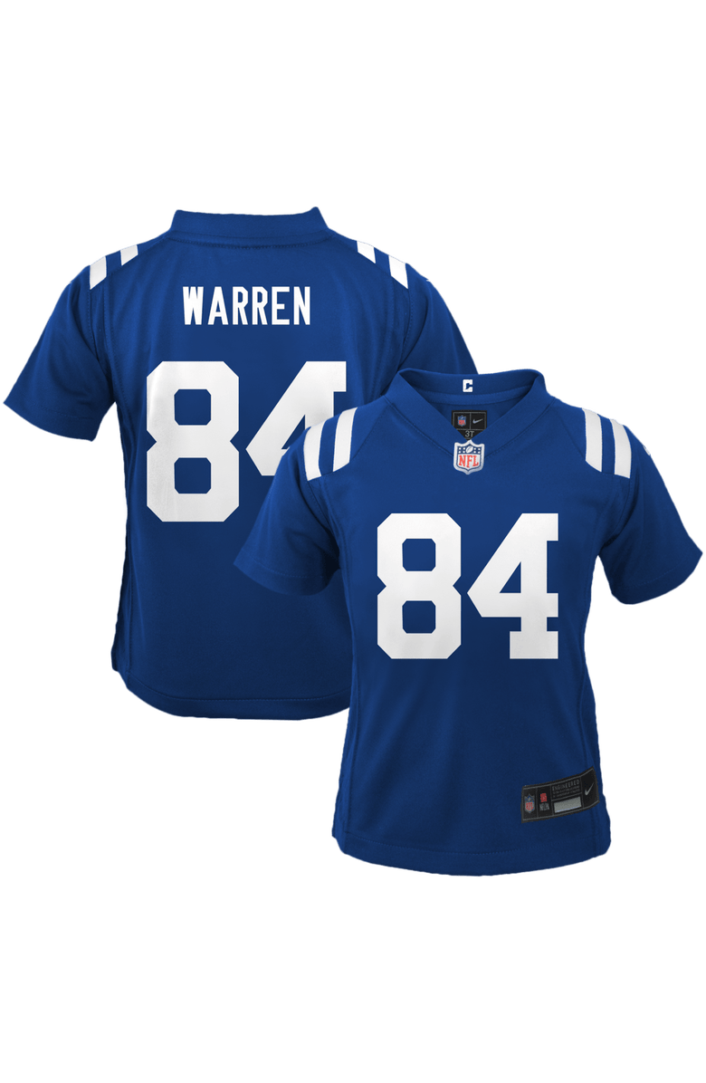 Nike Toddler Nike Tyler Warren Royal Indianapolis Colts Team Game Jersey, Alternate, color, Royal