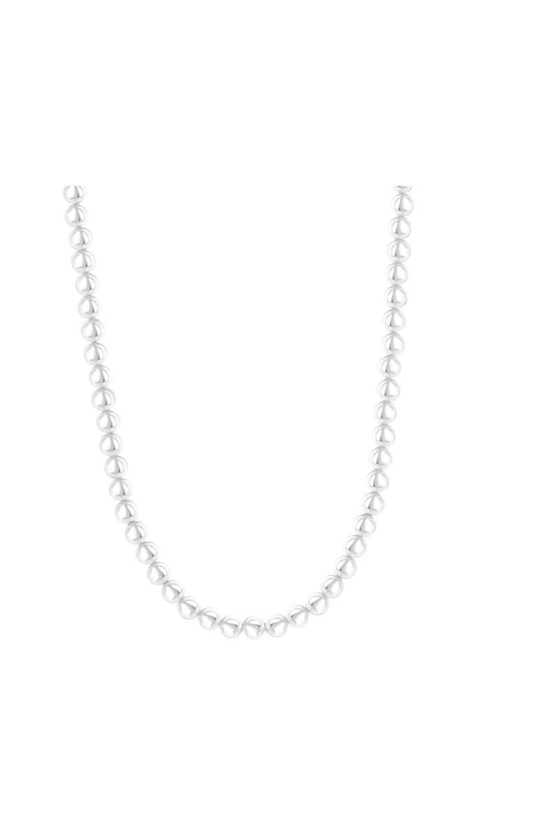 Donatello Gian Sterling Silver Ball Necklace, Main, color, Silver