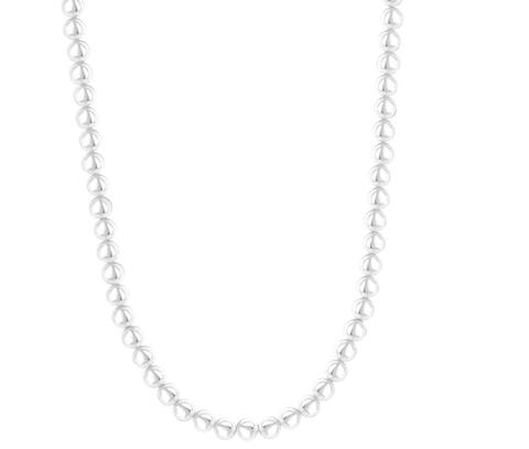 Sterling Silver Ball Necklace