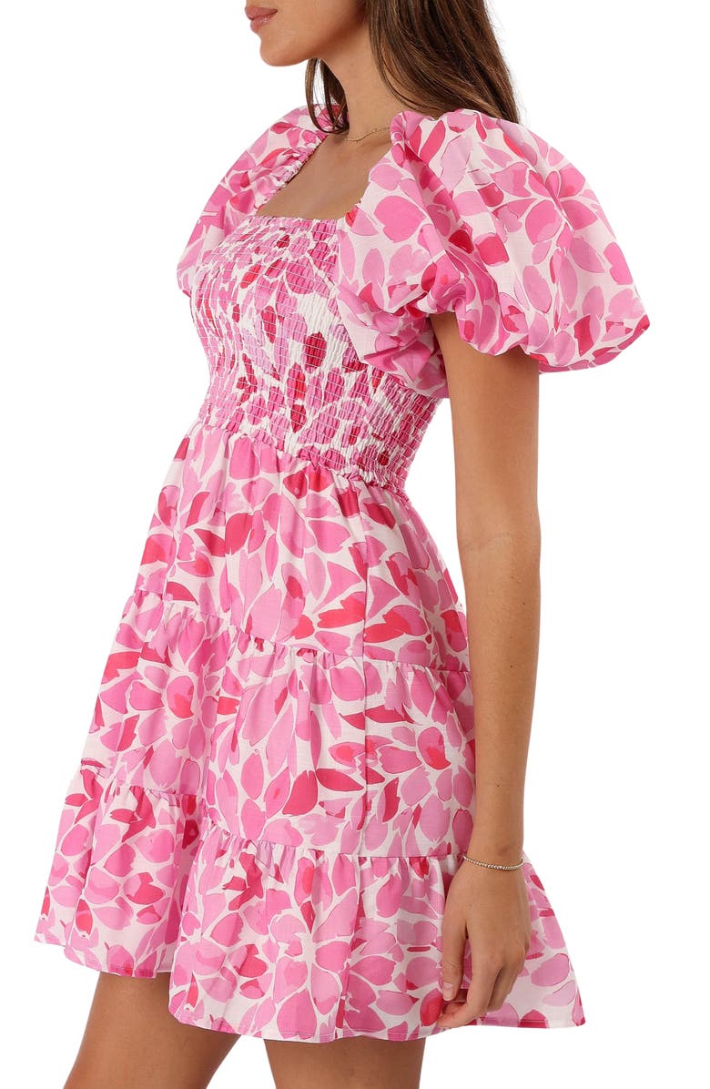 Petal & Pup Alisyn Puff Sleeve Minidress, Alternate, color,