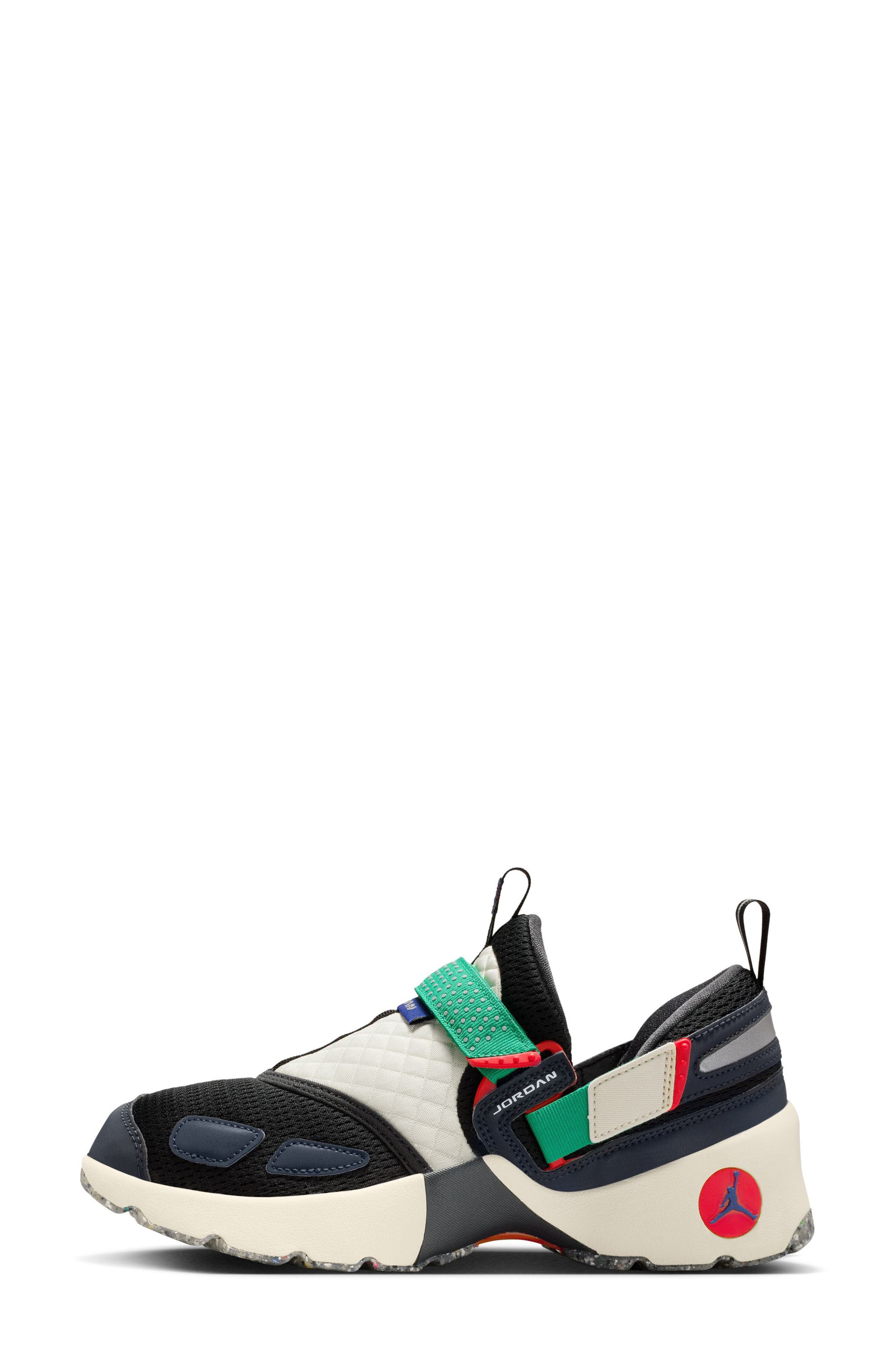 Jordan Trunner LX Sneaker, Alternate, color, Black/ White/ Milk/ Orange