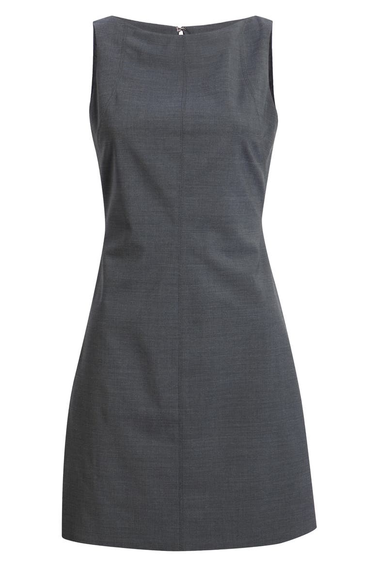 Bateau Neck Sheath Dress, Main, color, LAKE MELANGE