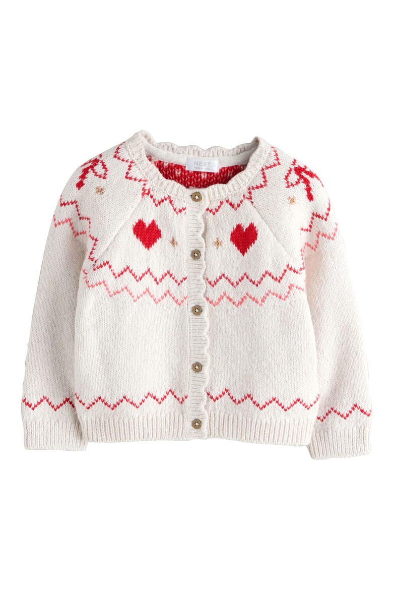 Kids' Argyle Stitch Cardigan, Main, color, NEUTRAL