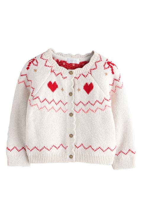 Kids' Argyle Stitch Cardigan (Baby, Toddler & Little Kid)