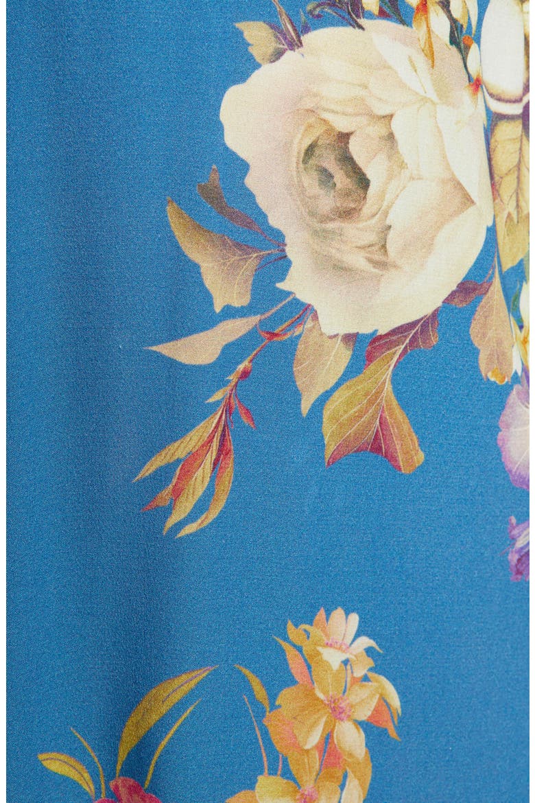 Floral Maternity/Nursing Sundress, Alternate, color, BLUE FLORAL PRINT