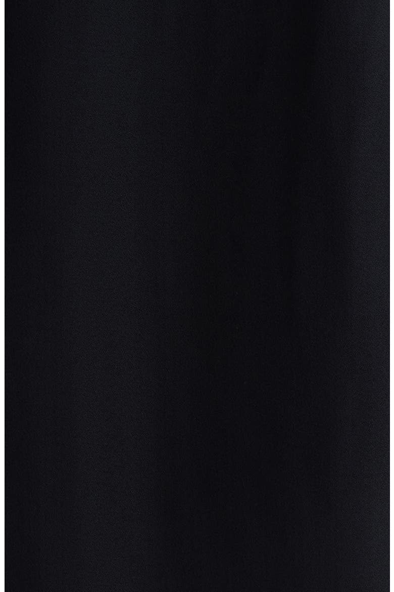 Trailing Cady Dress, Alternate, color, NOIR ALAIA