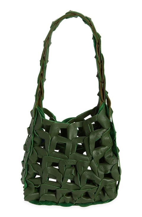 Links Leather Shoulder Bag
