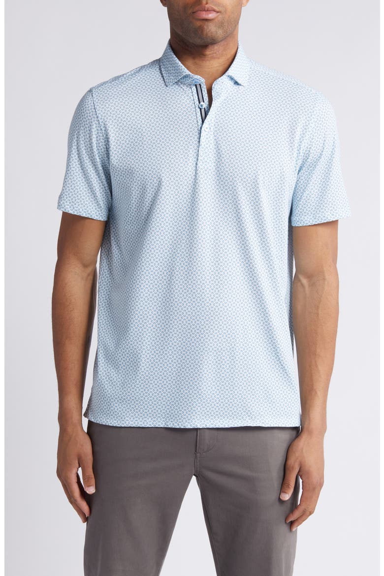 Link Geo DryTouch® Performance Polo, Main, color, LIGHT BLUE