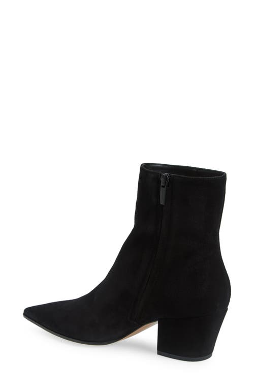 Gianvito Rossi Keinna Pointed Toe Sock Boot In Black