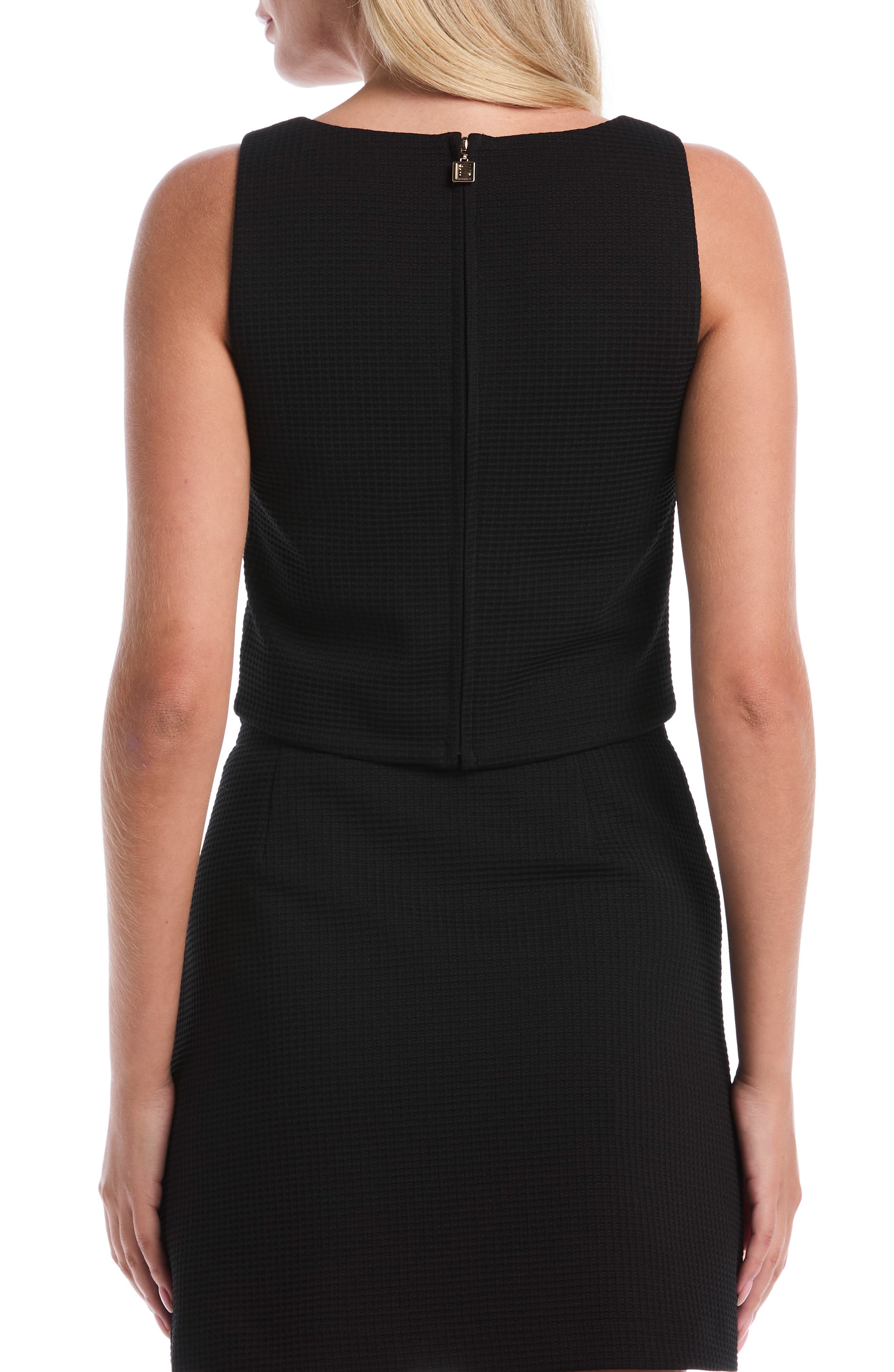 Waffle Knit Bustier Top - image 2