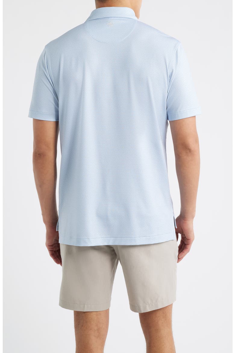 Phoenix Performance Jersey Golf Polo, Alternate, color, WHITE / BLUEBIRD