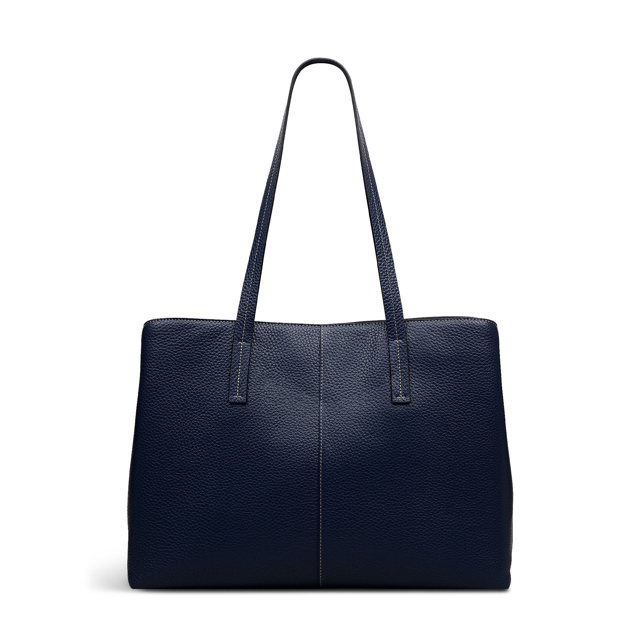 Radley Dukes Place Large Ziptop Workbag, Alternate, color, Naval