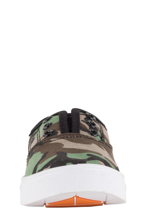 Oomphies Kids' Robin Slip-on Sneaker In Camo