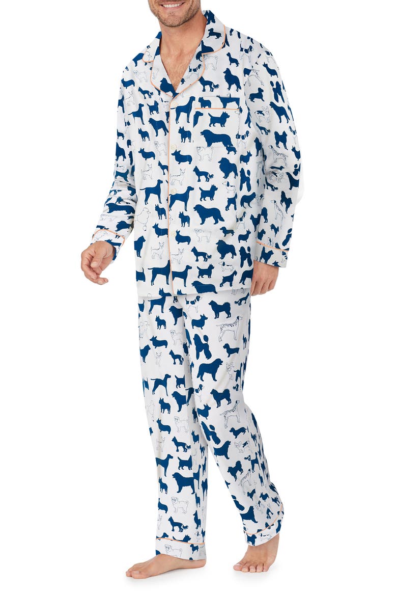 Print Organic Cotton Pajamas, Alternate, color, BEST IN SHOW