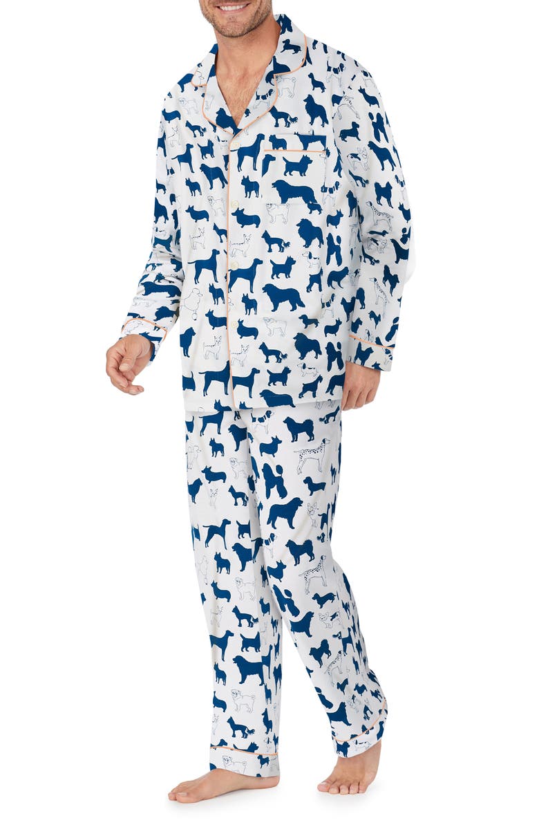 BedHead Pajamas Print Organic Cotton Pajamas, Alternate, color, 