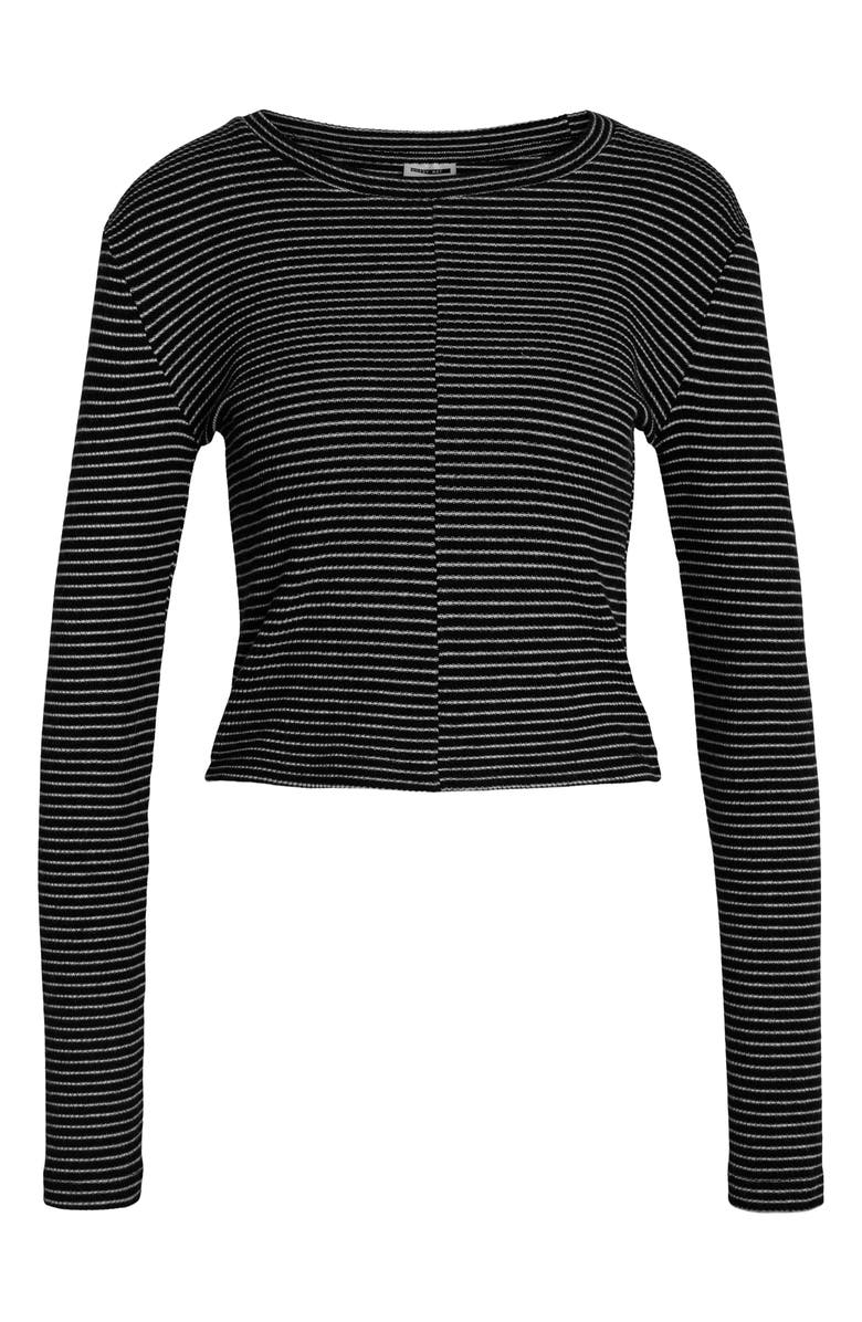 Noisy may Posy Stripe Long Sleeve Top, Alternate, color, 
