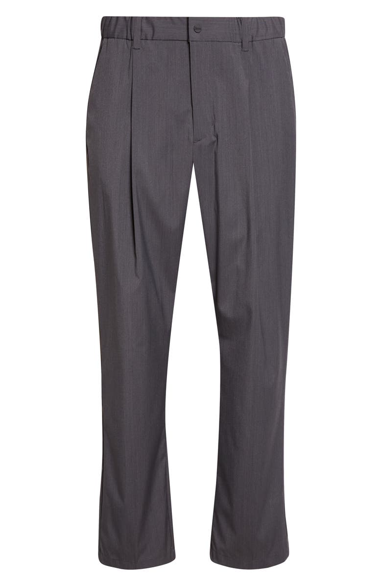 Herno Regular Fit Tech Merino Pants, Main, color, Iron