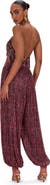 PatBO Rose Mirage Beaded Halterneck Top
