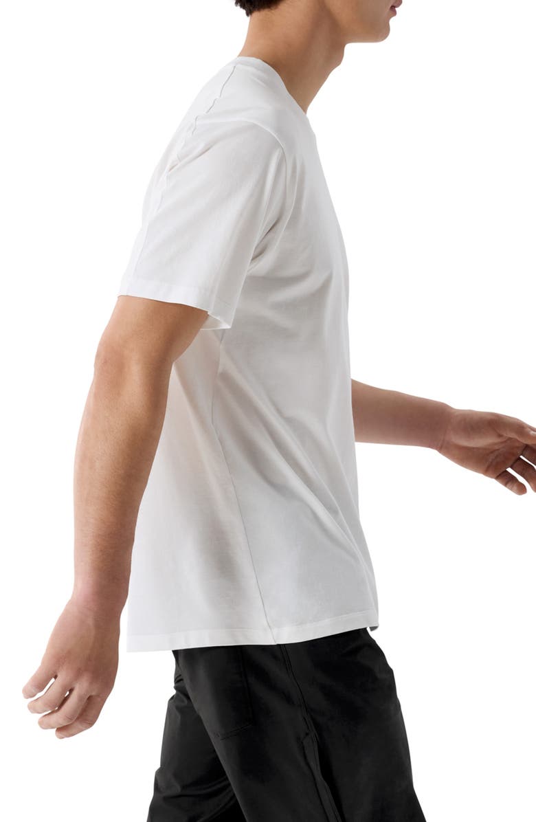 Arc'teryx Kragg Bird Worm Cotton Graphic T-Shirt, Alternate, color, White/Black