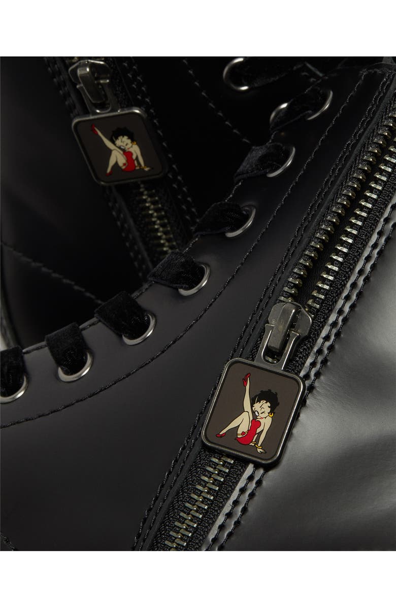 Dr. Martens Jadon Betty Boop Water Repellent Platform Boot, Alternate, color,