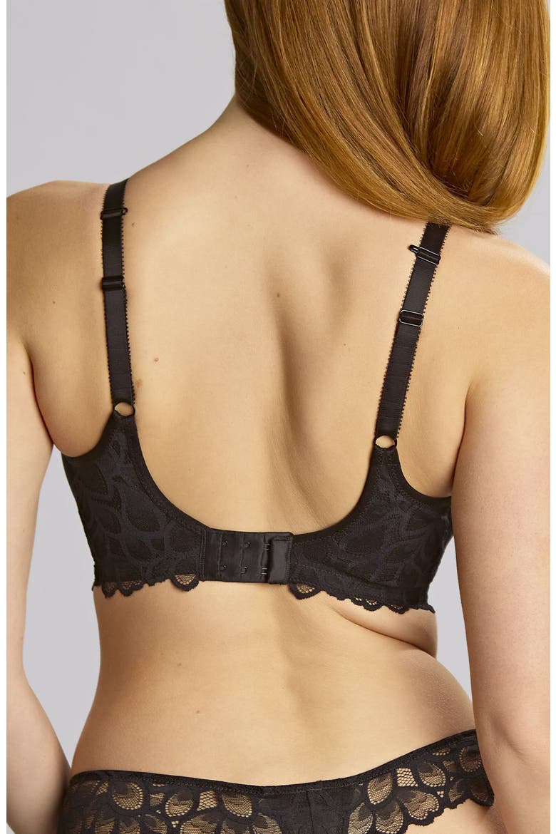 Allure Underwire Spacer T-Shirt Bra, Alternate, color, BLACK