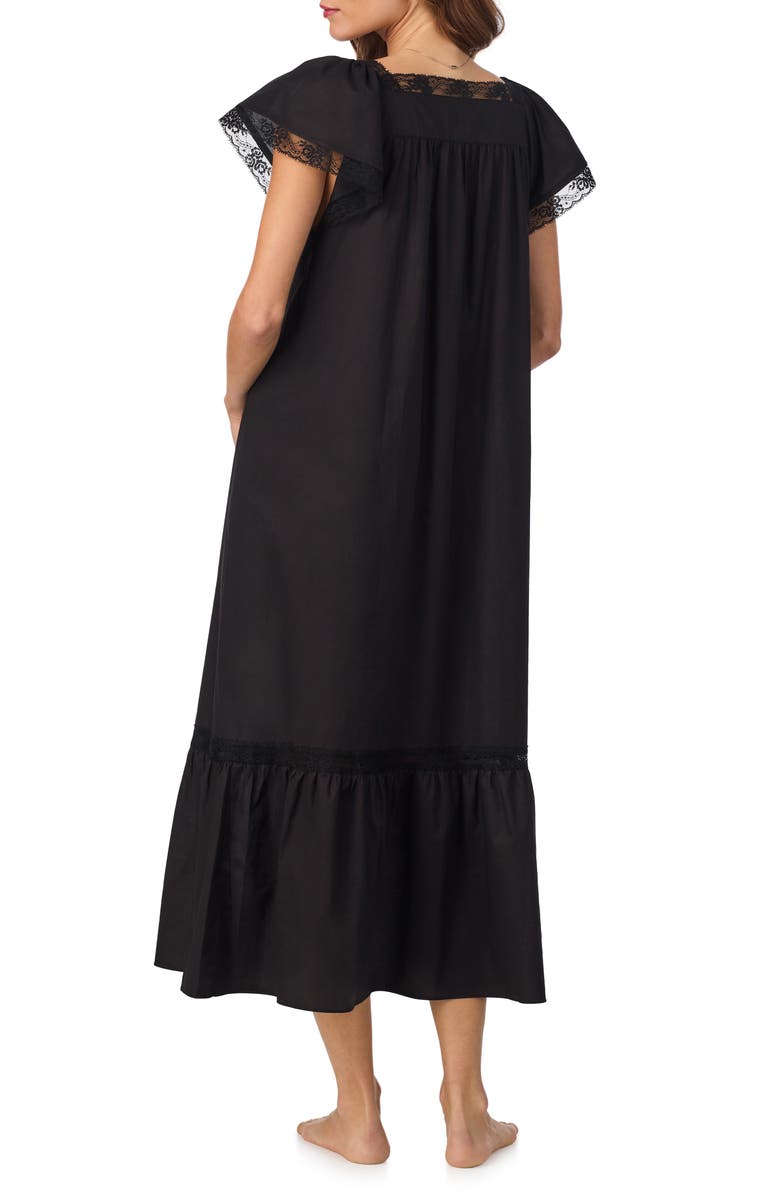 Eileen West Lace Trim Pintuck Ballet Nightgown, Alternate, color, 