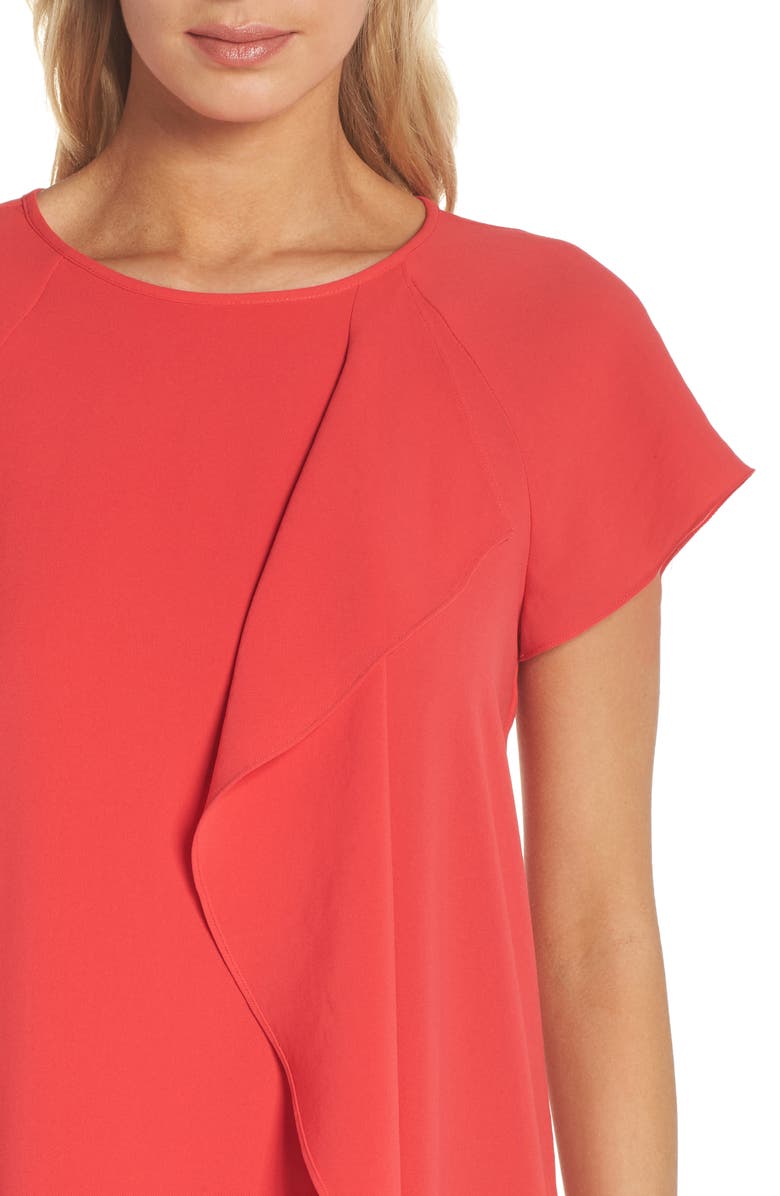 Adrianna Papell Crepe Shift Dress, Alternate, color,