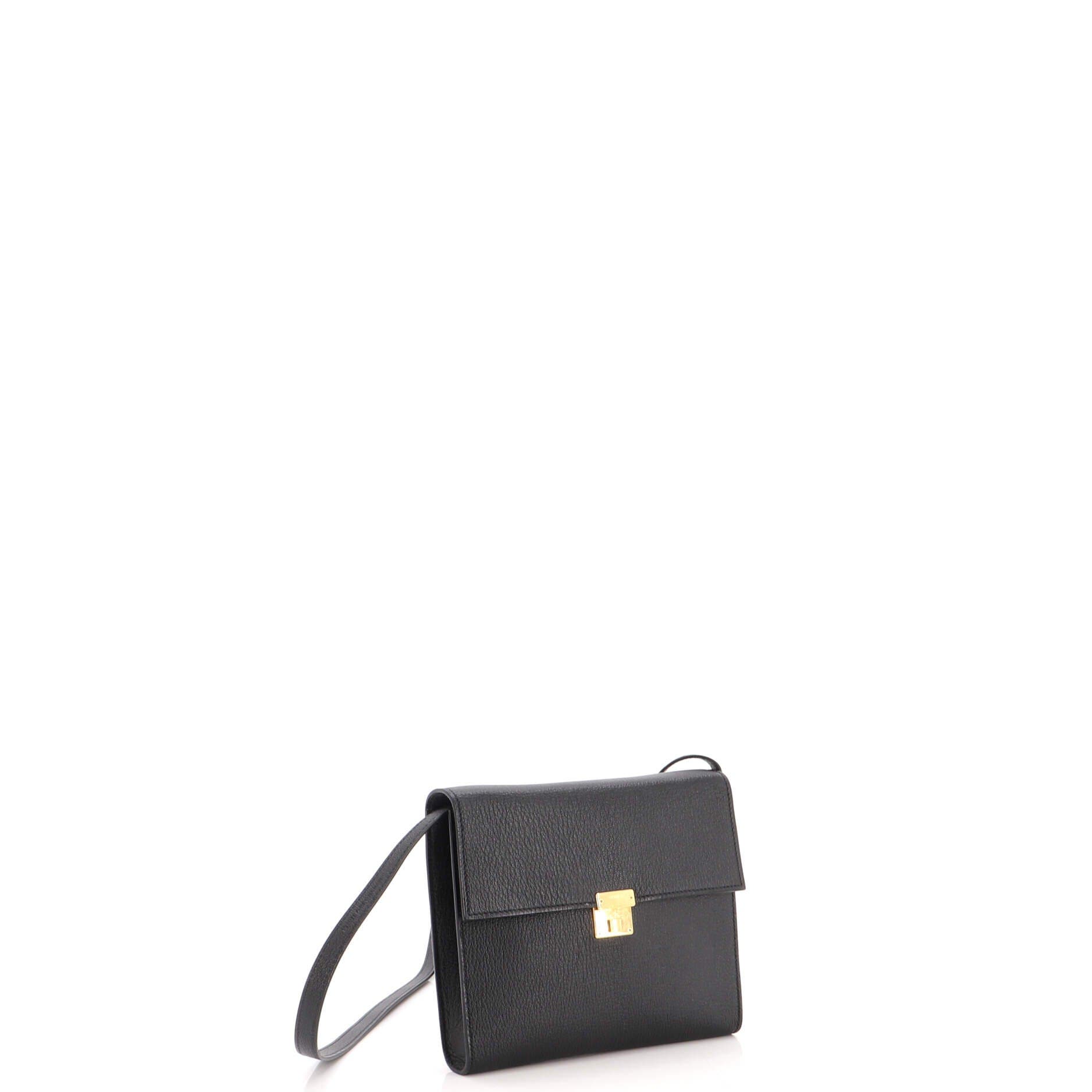 Clic Wallet on Strap Chevre Mysore 16, Alternate, color, Black