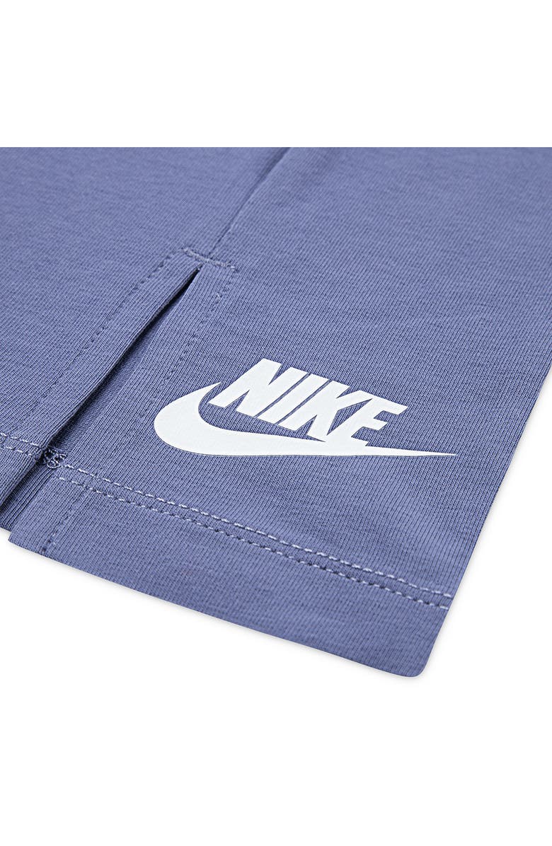 Nike Kids' Floral Camo Sweatshirt & Flare Leg Pants Set, Alternate, color, World Indigo