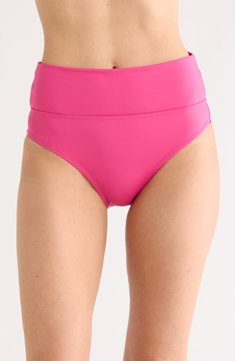 JANTZEN Barbara Convertible Bikini Bottoms, Main, color, Fuchsia