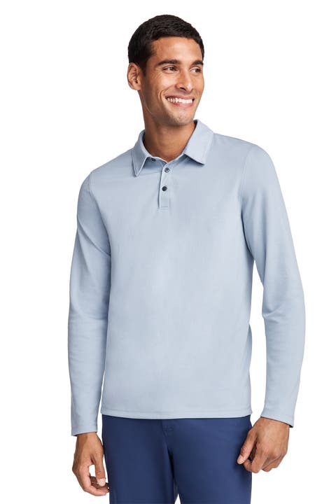 Men's Everactive Long Sleeve Tech Pique Polo