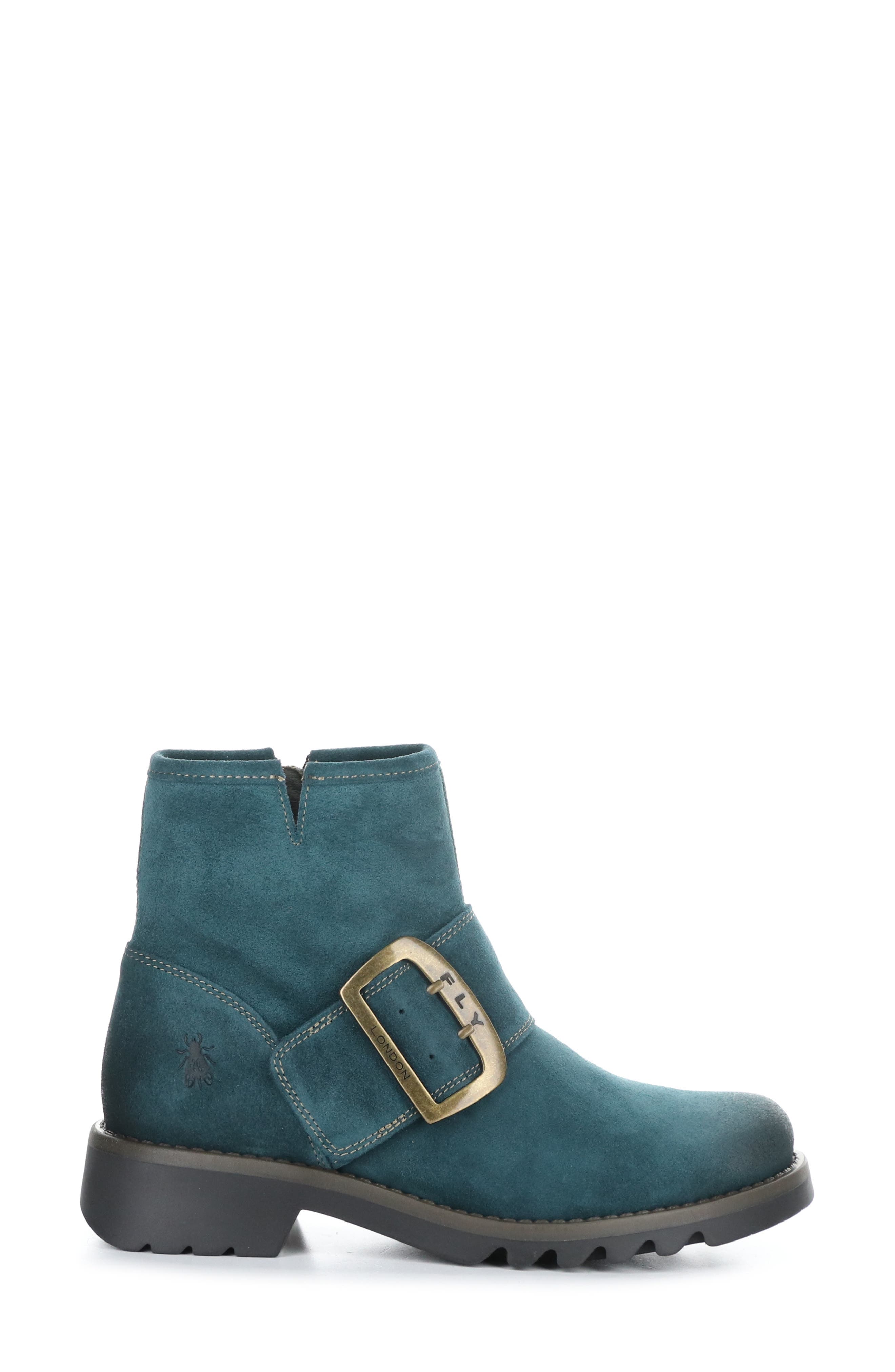 Rily Bootie, Alternate, color, 010 PETROL OIL SUEDE