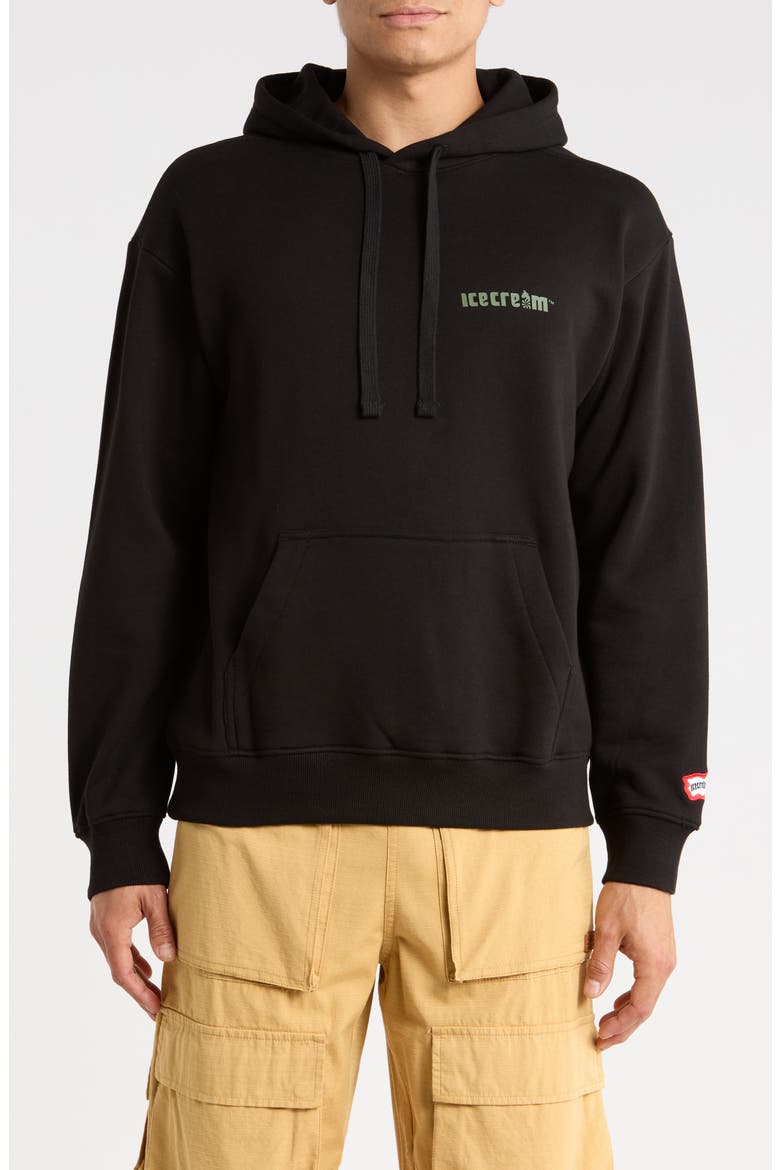 Display Graphic Hoodie, Main, color, BLACK