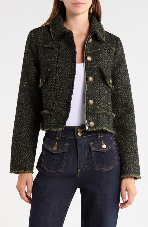 Tweed Jean Jacket